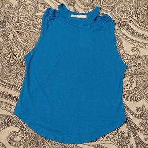 FREE PEOPLE new with tags teal knot tank